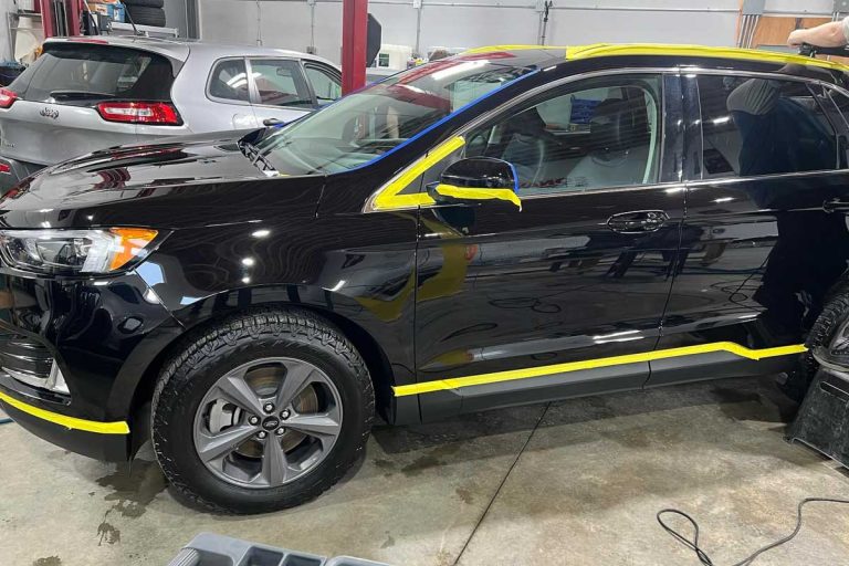 All About Autosports 3D SPEED amazing polish on black car