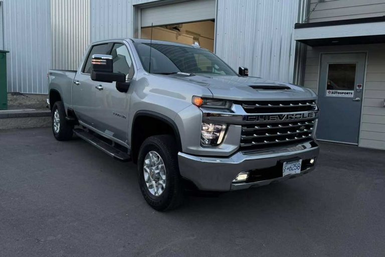 All About Autosports Silver Truck