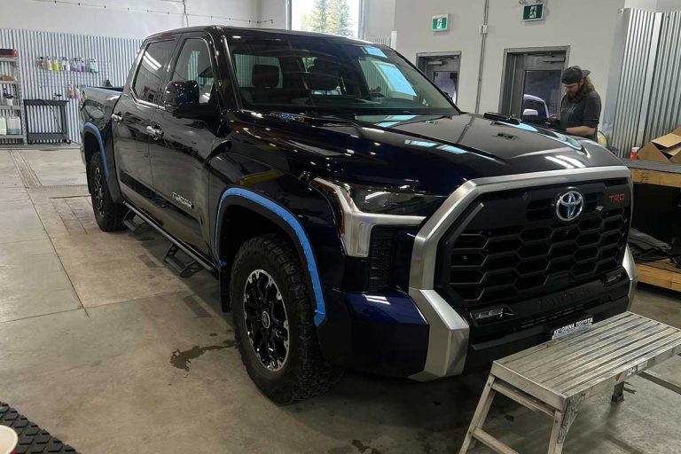 All About Autosports Toyota truck with 10 year coating