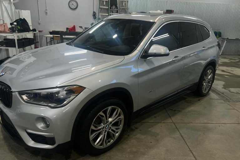 All About Autosports silver BMW with 10 year NASIOL coating